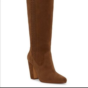Vince Camuto Coranna Tall Suede Block Heel Boots